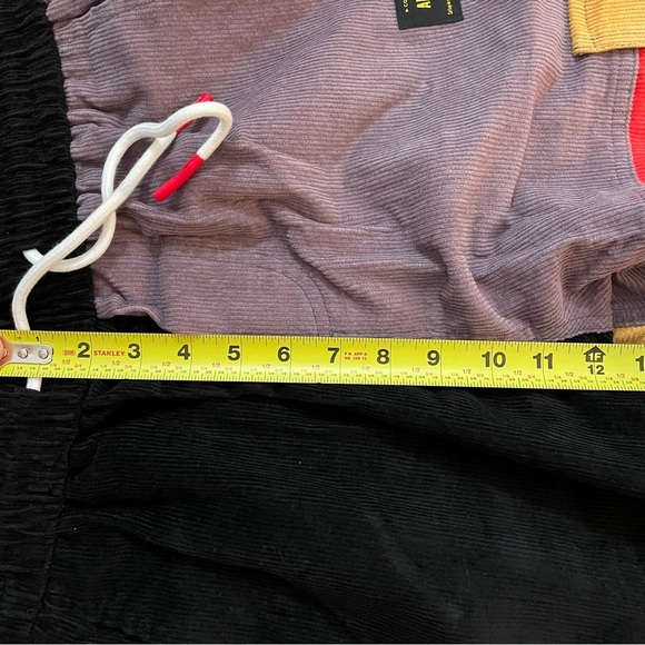 New Coursemys Aelfric Eden Men's L 90s Patchwork Multicolor Corduroy Cargo Pants - Picture 10 of 14